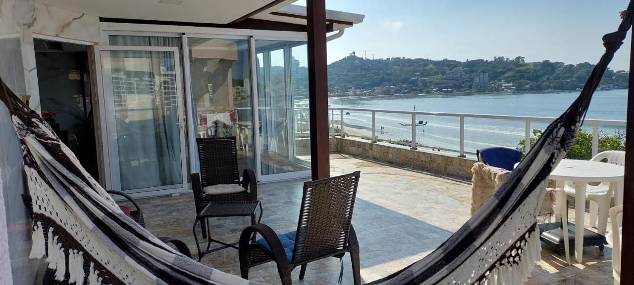 Apartamento De Cobertura Frente Para O Mar 伊塔佩马 外观 照片